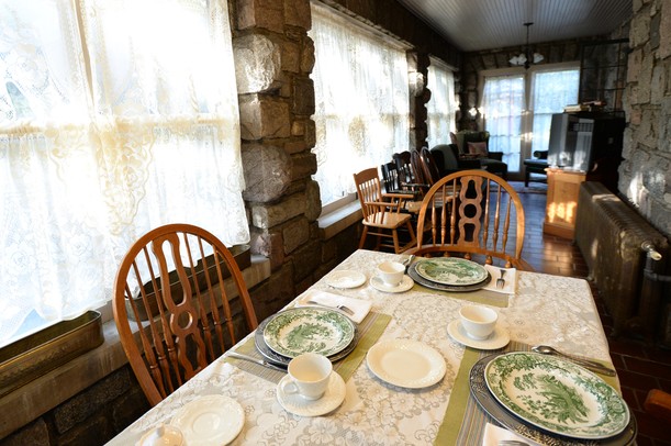 A dining space at the Stone Chalet Bed and Breakfast Inn, located at 1917 Washtenaw. Melanie Maxwell | AnnArbor.com